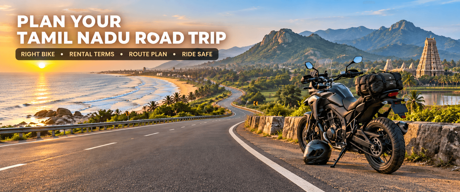 How to Plan a Tamil Nadu Road Trip with a Rental Bike from Chennai